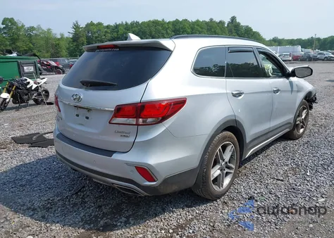 2017 Hyundai Santa Fe Limited Ultimate из США, поврежденный, VIN KM8SR4HF3HU246846